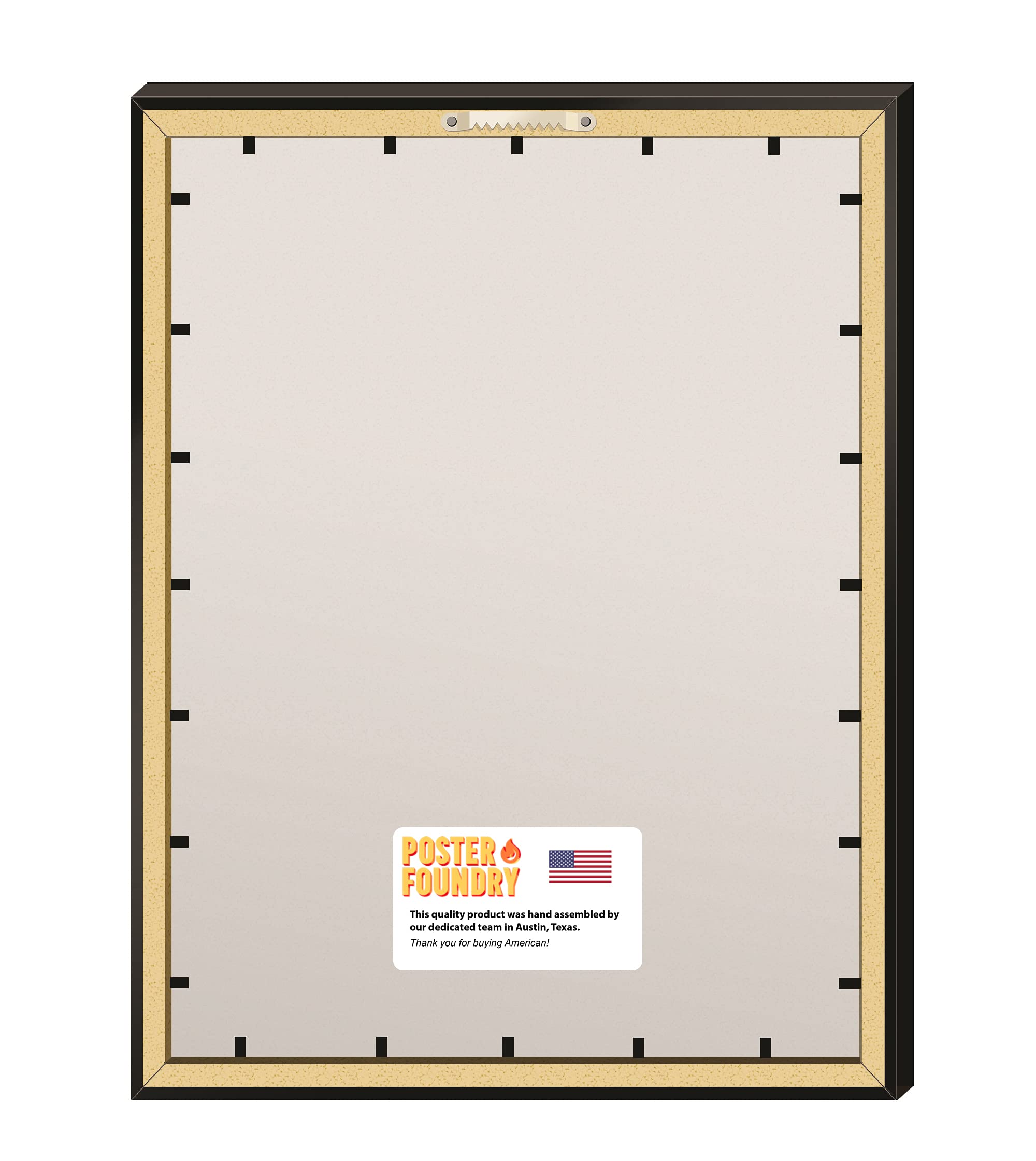 Eric Joyner Famous TV Show Robots Final Blow Black Wood Framed Wall Art 14x20 - Perfect for Living Room, Bedroom & Office Decor