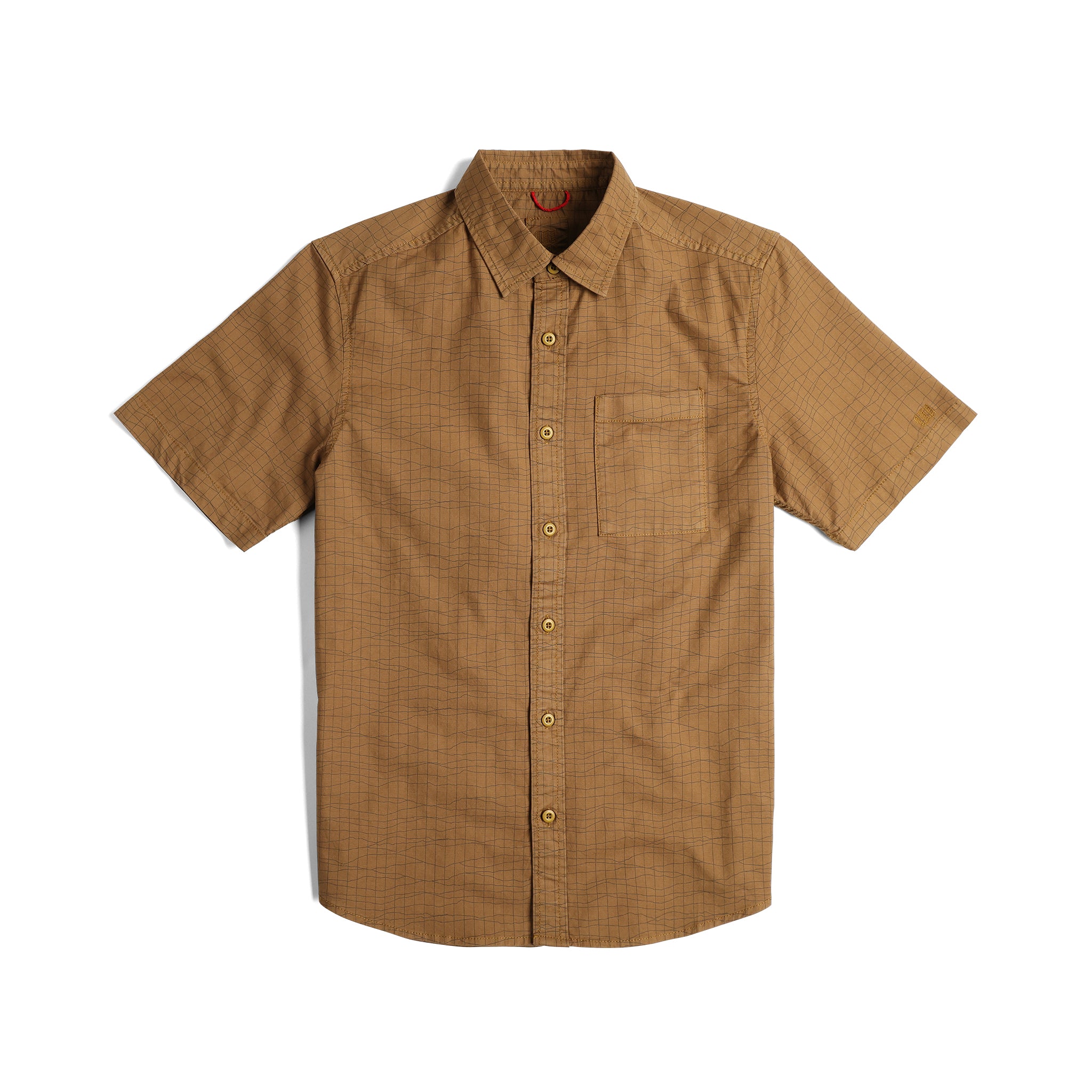 Men's Short Sleeve Desert Shirt - Breathable Summer Casual Wear for Outdoor Adventures & Travel