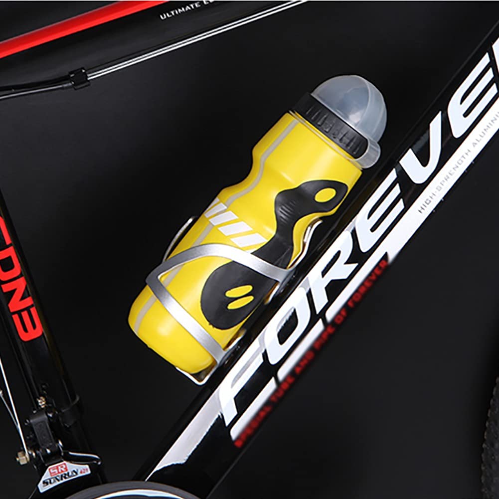 **Aluminum Alloy Bike Water Bottle Cage Holder - Universal Fit for Road, Mountain & Bicycle - Includes Bottle Adapter (Color: D) - Perfect for Cycling, Commuting & Outdoor Adventures**