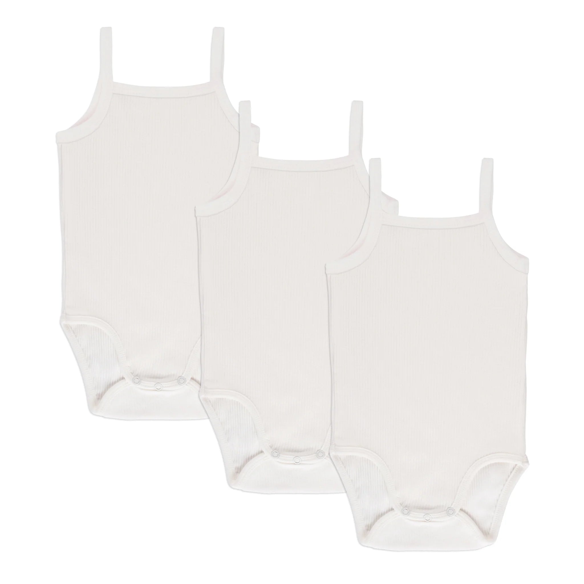 Ely's & Co Ivory 3-Pack Men's Undershirts - Soft Comfortable Cotton Crew Neck Tees for Layering & Everyday Wear