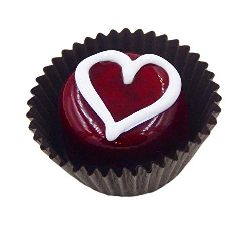 Cherry with White Chocolate Heart