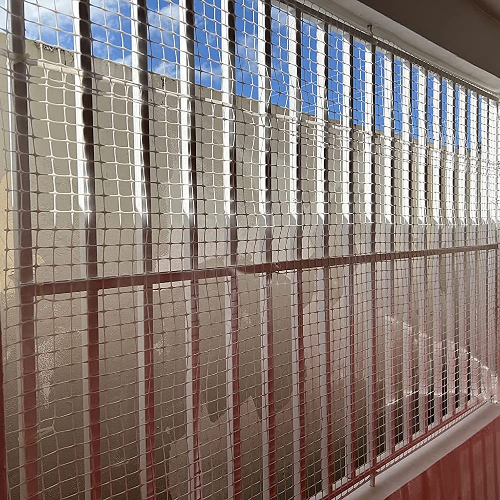 XXIOJUN 4ft x 100ft Reusable Plastic Garden Fence Netting - Heavy Duty Animal Barrier for Deer, Rabbits, Chickens & Dogs - Durable Pool Fence, Snow Fence & Poultry Protection - Perfect for Backyard, Farm & Construction Sites