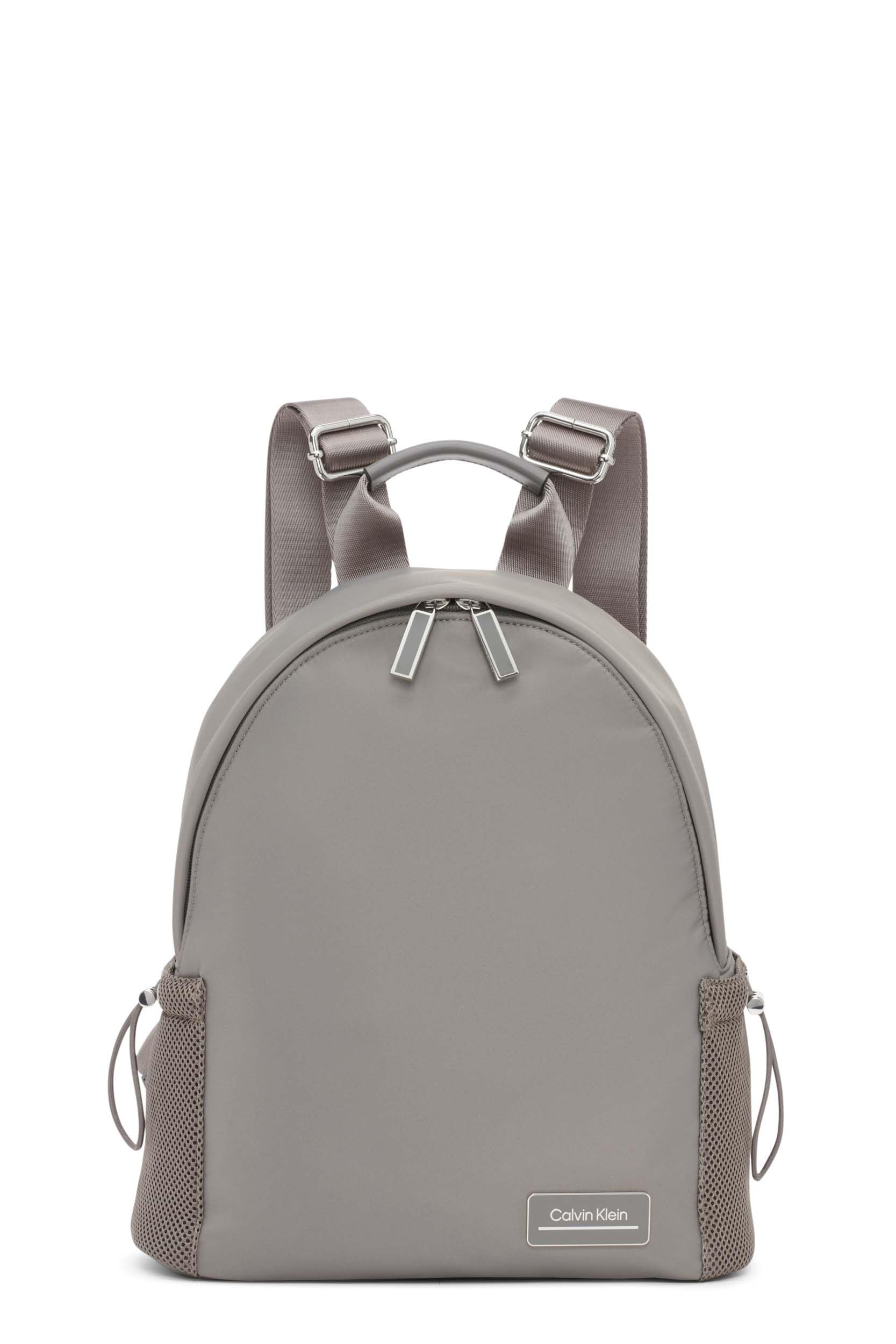 Calvin Klein Jessie Organizational Backpack for Women & Men - Durable Steel Gray Laptop Backpack with Multiple Pockets - Perfect for Work, School, Travel & Daily Commute