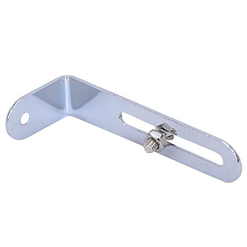 Silver Nickel Plated Steel Pickguard Bracket with Nut Screws for Electric Guitar Parts | Replacement & Repair Accessories | Perfect for DIY Guitar Maintenance & Upgrades