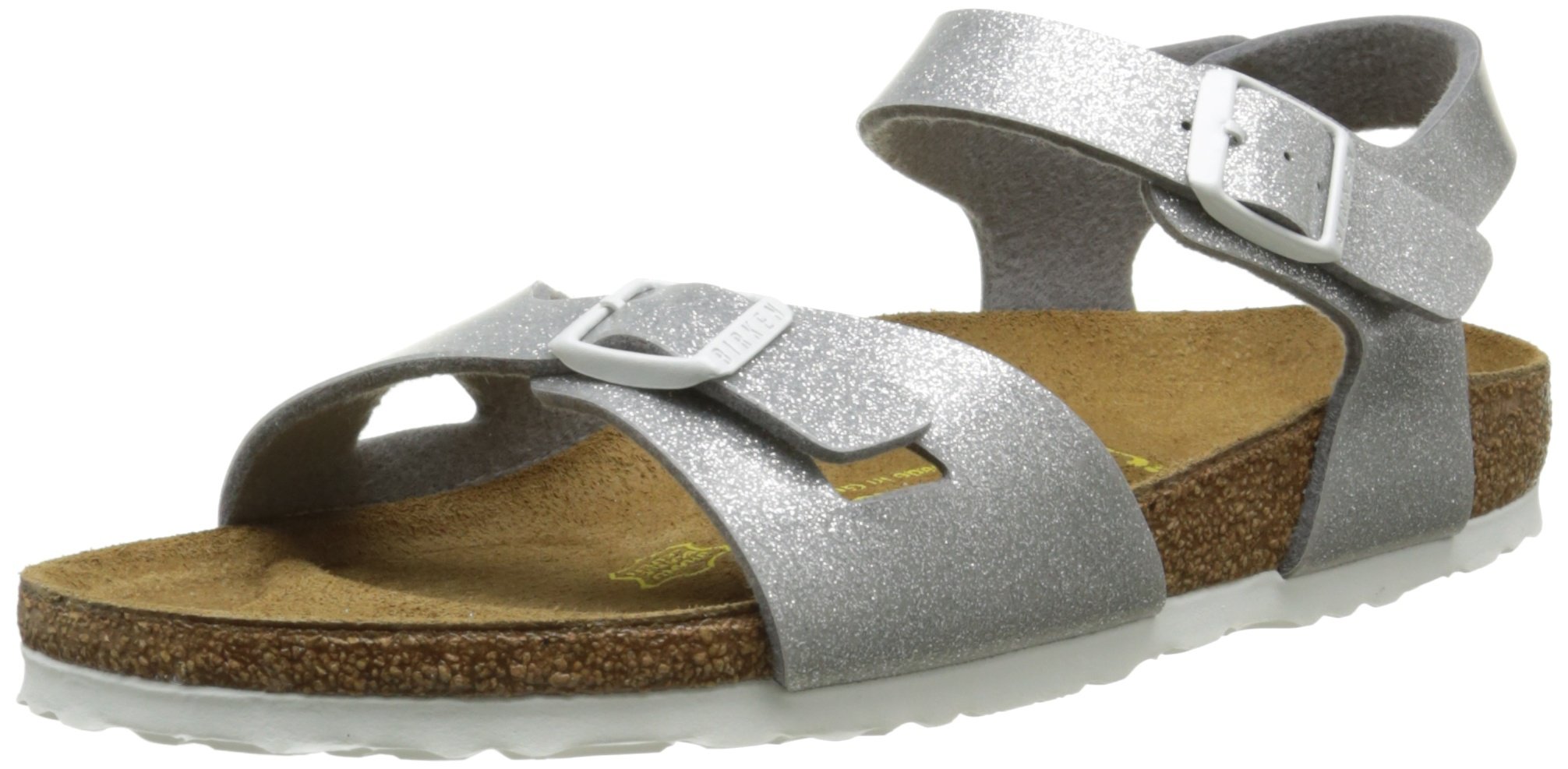 BIRKENSTOCK Women's Rio Comfort Cork Footbed Sandals - Lightweight & Supportive for Walking, Beach, and Summer Outfits