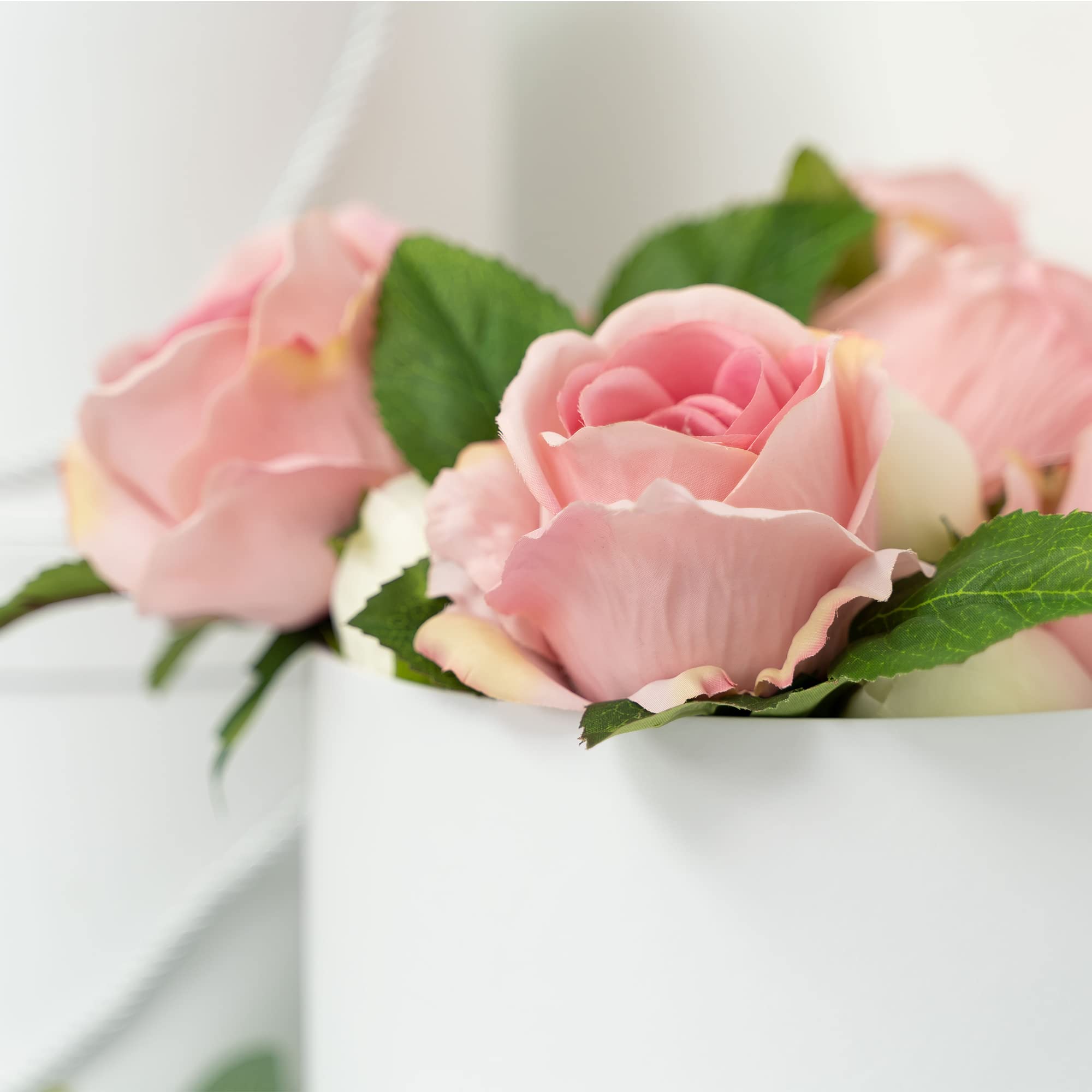 Elegant White Gift Boxes with Lids - 3pc Set for Weddings & Birthdays