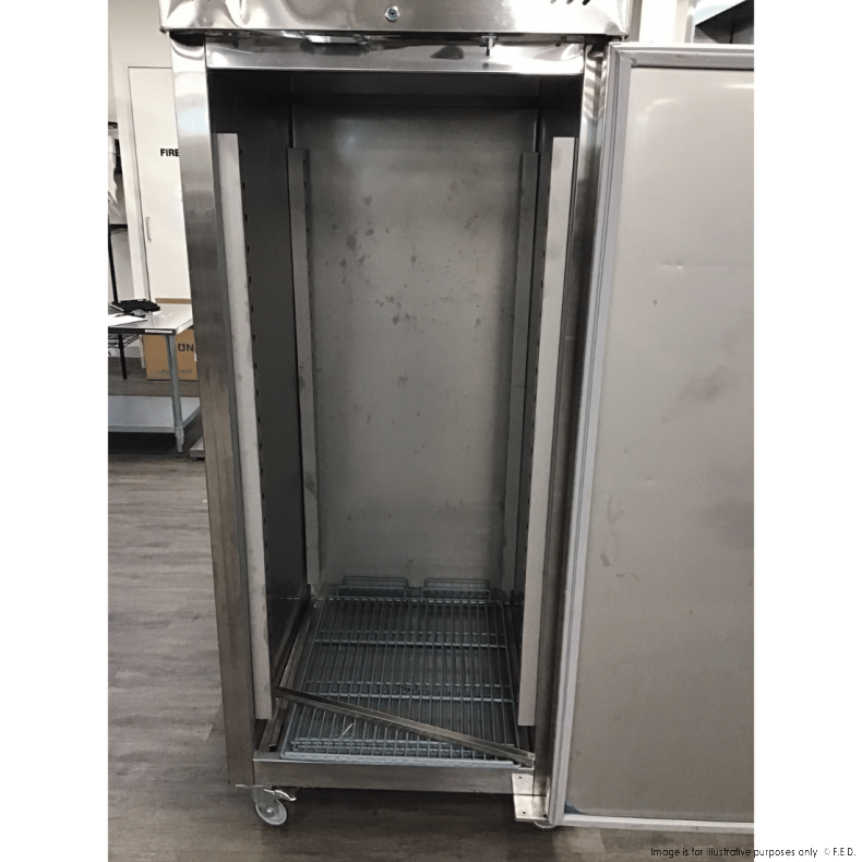 2NDs: Fed X S/S Single Door Upright Freezer XURF650SFV VIC472 - Perfect for Home, Restaurant & Commercial Kitchen Storage
