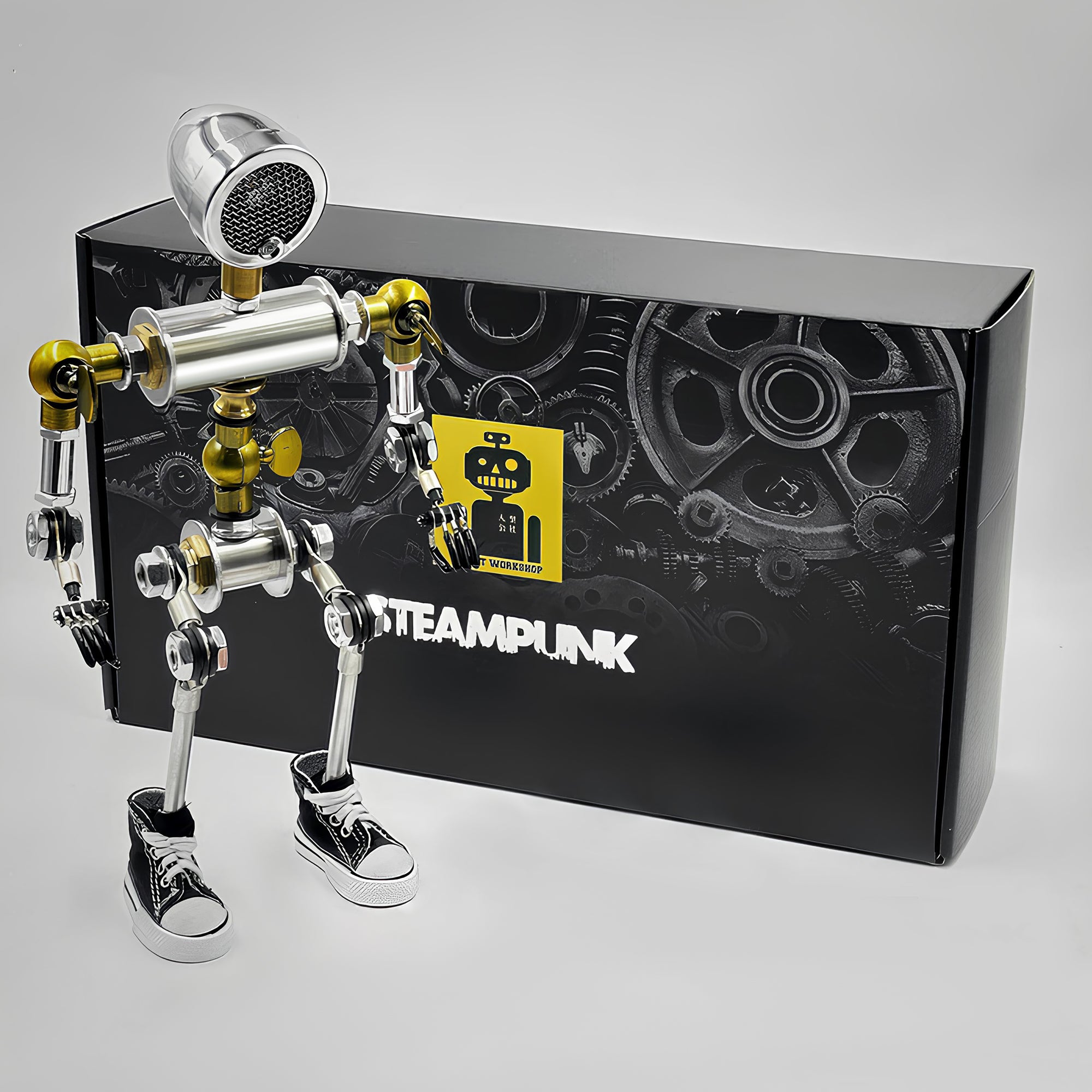 Cyberpunk Robot Table Lamp - 13.8
