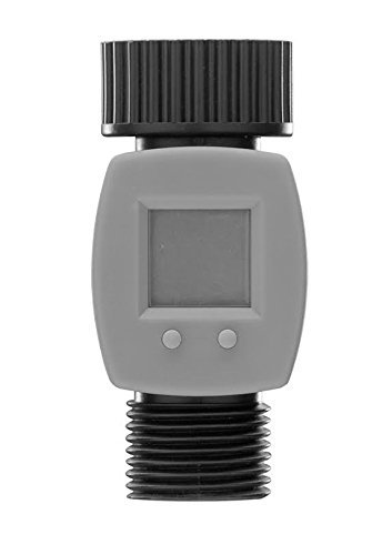 Orbit 56854 Water Flow Meter for Garden Hose - 2 Pack - Accurate Water Usage Measurement for Lawn, Plants & Irrigation Systems