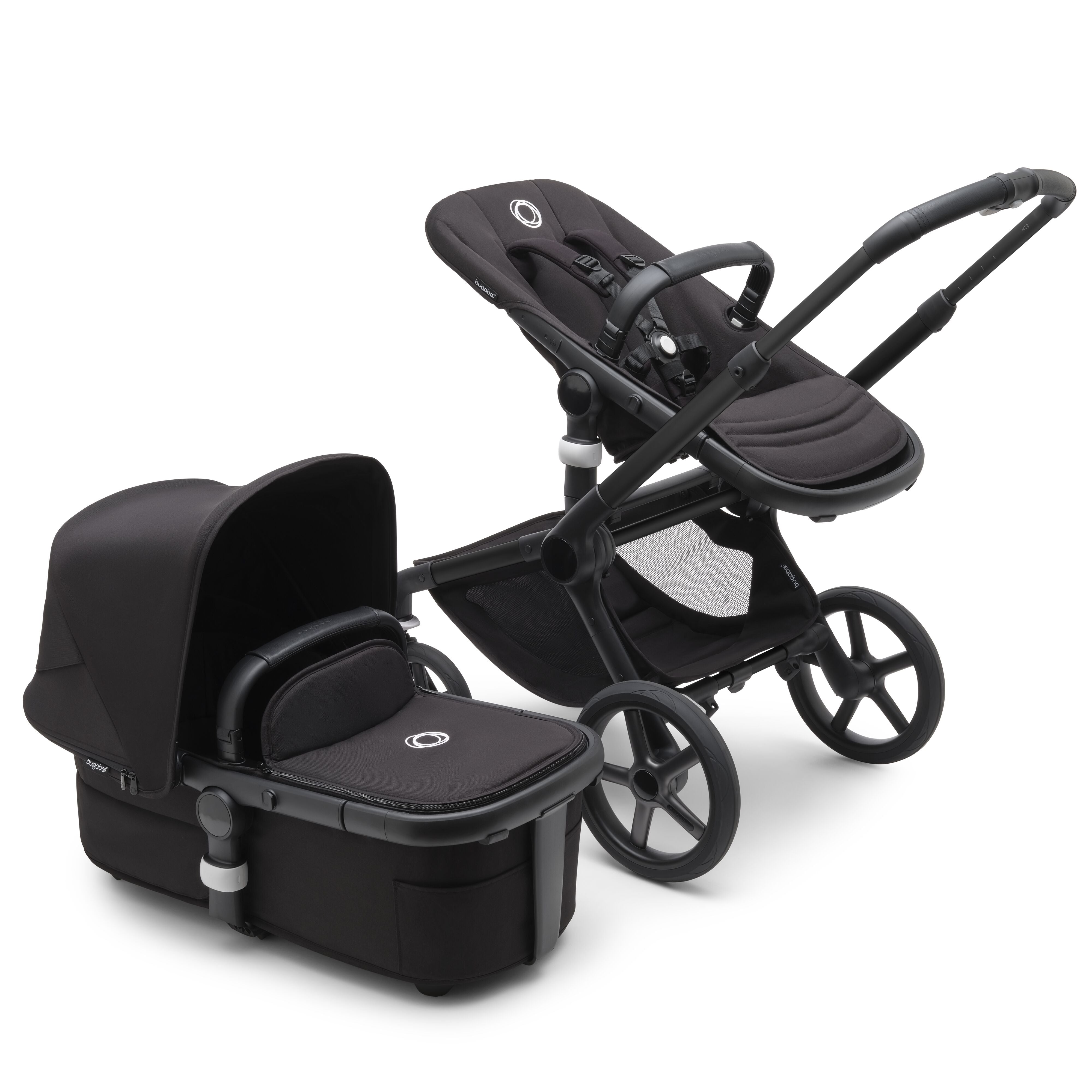 Bugaboo Fox 5 Complete Full Size Stroller for Newborn to Toddler - Lightweight Travel System with All-Terrain Wheels | Perfect for City Walks, Park Outings & Air Travel