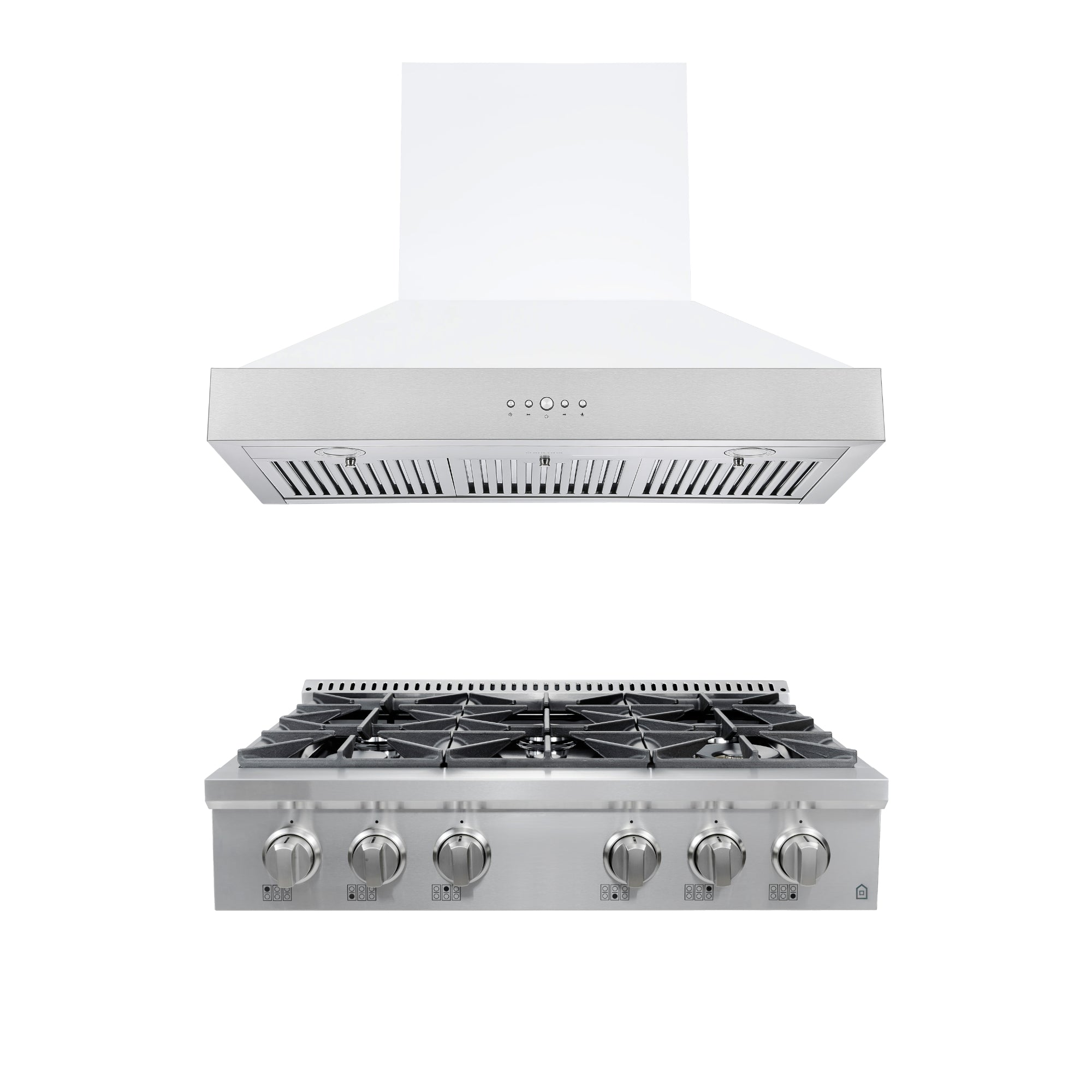 Ancona 2-Piece Kitchen Appliance Set - 36