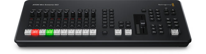 ATEM Mini Extreme ISO G2 - Professional Live Streaming Switcher for YouTube, Twitch & Podcasts | 8-Input 4K HDMI Video Mixer with ISO Recording | Perfect for Live Events, Gaming Streams & Video Production
