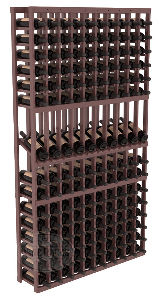 InstaCellar 10 Column Wine Bottle Display Rack - Perfect for Wine Storage, Cellar Organization, and Retail Store Shelving