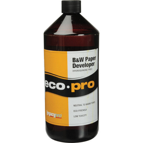 Eco Pro Black & White Paper Developer 32 Oz - High-Quality Film Developer for Darkroom Photography & Professional Printing