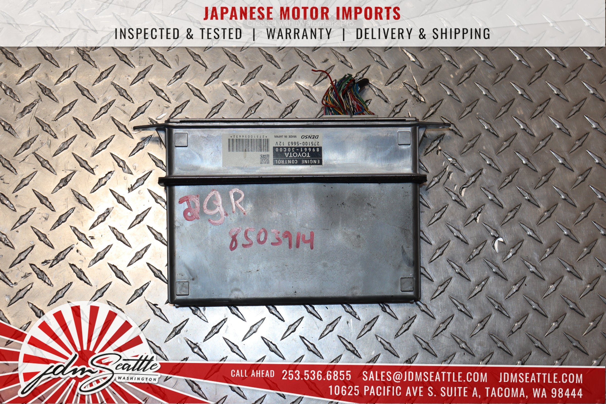 2007-2011 Lexus GS350 2GR-FSE 3.5L V6 Engine + ECU - JDM RWD Motor Replacement for Lexus GS350, IS350, Toyota Avalon - Perfect for Engine Swap & Performance Upgrades