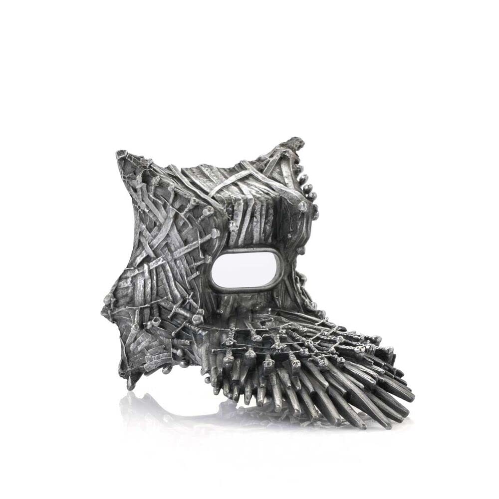 Royal Selangor Handcrafted Game of Thrones Pewter Iron Throne Phone Stand - Premium Gift for Fans - Perfect for Displaying Smartphones & Tablets in Home or Office