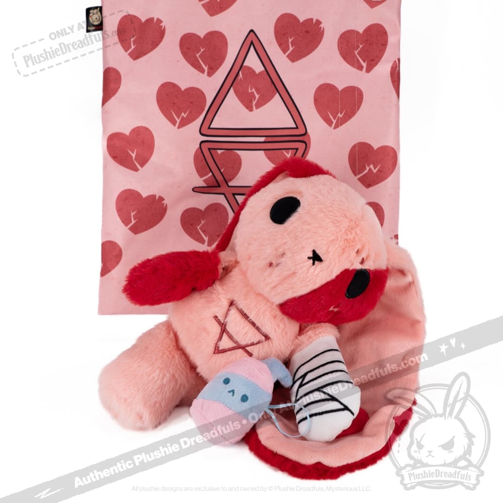 Plushie Dreadfuls Eczema Stuffed Animal - Soft Plush Toy for Kids with Skin Conditions, Comfort Companion for Eczema Awareness & Sensory Play