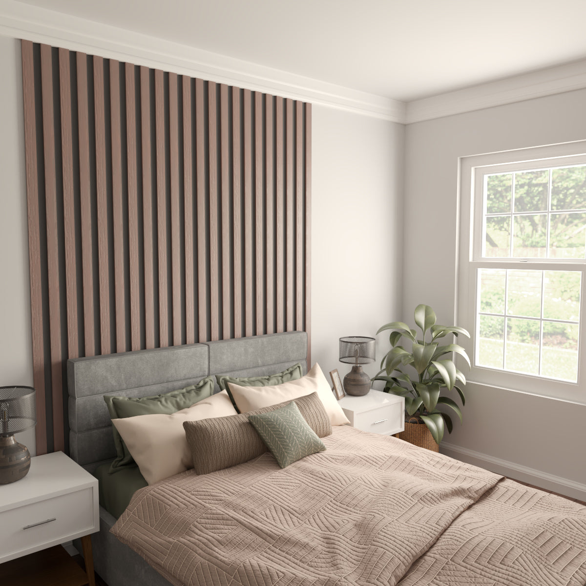 Premium Stain-Grade Hardwood Slats - Traditional Solid Wood Slats for Bed Frames, Furniture & DIY Projects - Perfect for Rustic, Farmhouse & Modern Home Decor