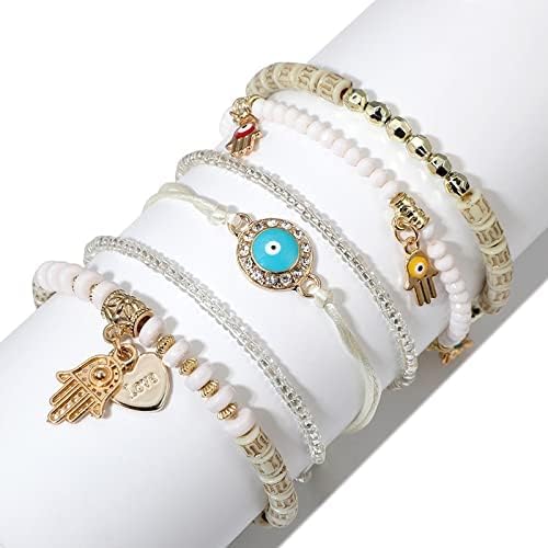 YouBella Evil Eye Bracelet for Women & Girls - Stylish Protection Jewelry for Everyday Wear, Gifts & Spiritual Healing