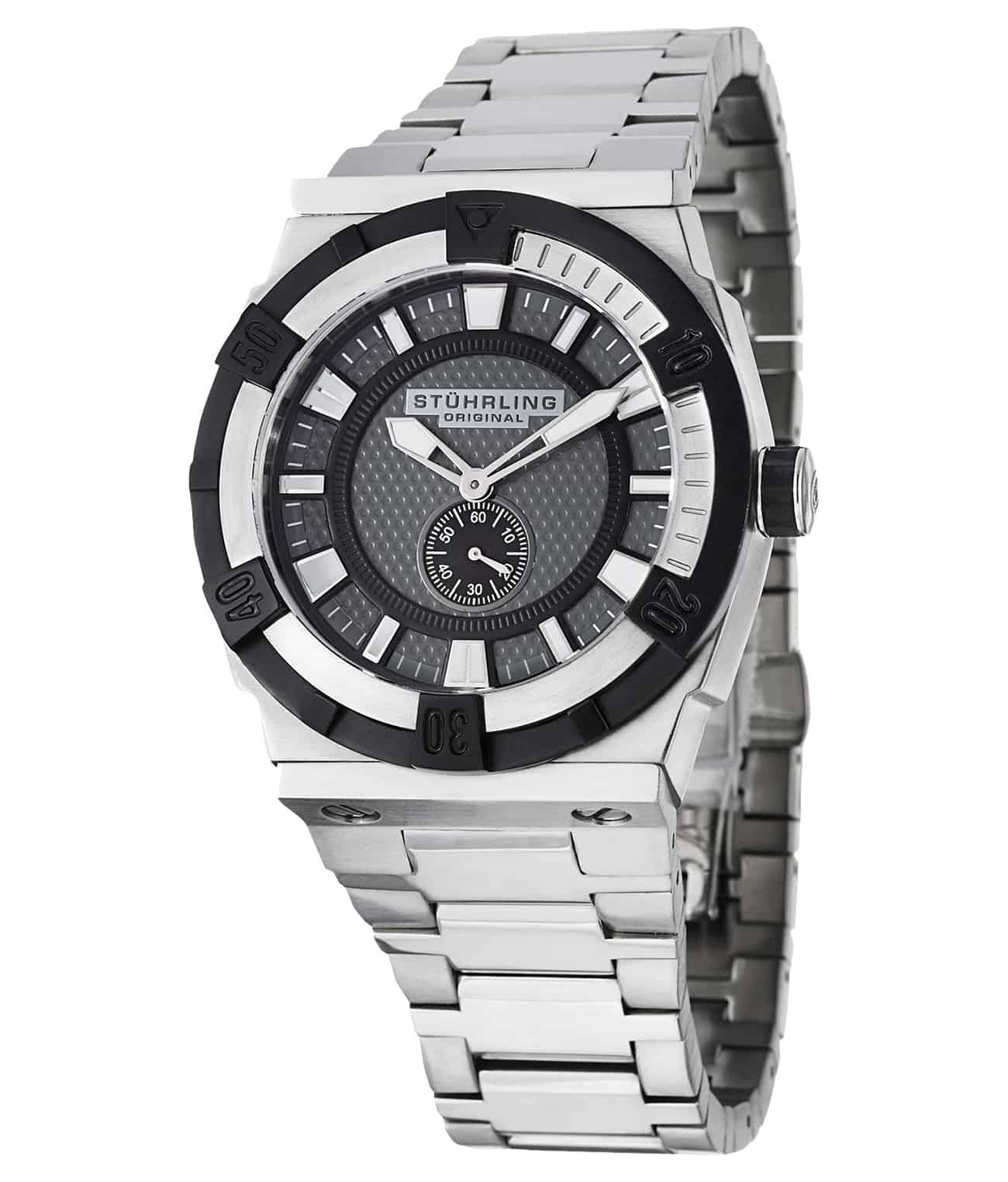 Falcon Square 1220B 55mm Professional Diving Watch - Waterproof Luxury Sports Watch for Scuba Diving, Swimming & Outdoor Adventures