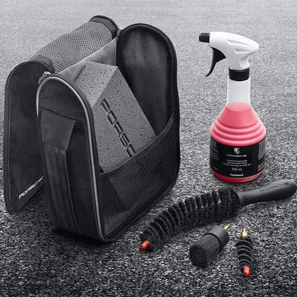 Porsche Wheel Care Kit - Premium Rim Cleaner & Polish for Alloy Wheels - Perfect for Car Detailing & Showroom Shine