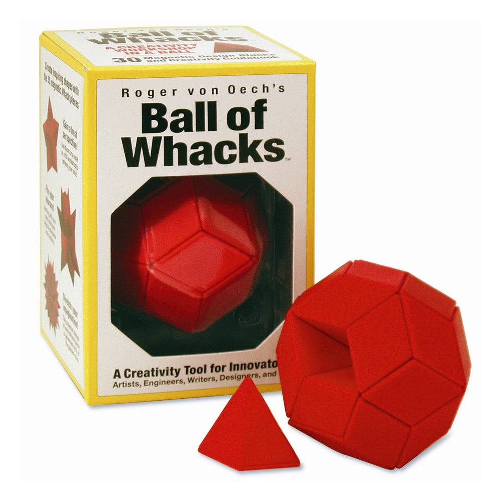 Creative Whack Company Ball of Whacks Magnetic Building Blocks Set - 144-Piece STEM Educational Toy for Kids & Adults | Multiple Colors | Perfect for Classroom, Home Play & Stress Relief