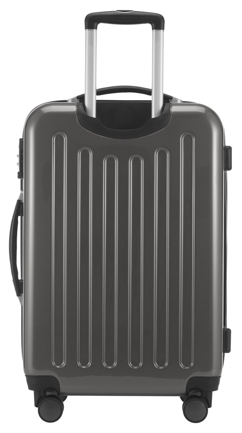 Premium Titanium Suitcase 65cm - Lightweight Durable Luggage for Travel & Business Trips - Perfect Carry-On for Airplanes & Weekend Getaways