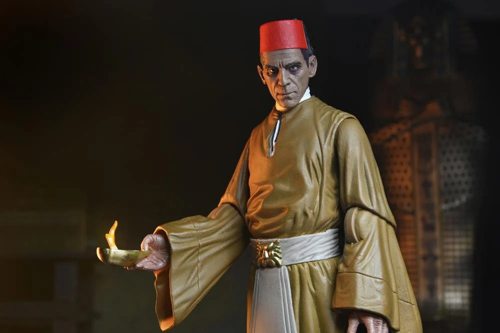 Universal Monsters Ultimate Ardath Bey 7-Inch Action Figure - Collectible Toy for Horror Fans - Perfect for Display, Cosplay, and Halloween Decor
