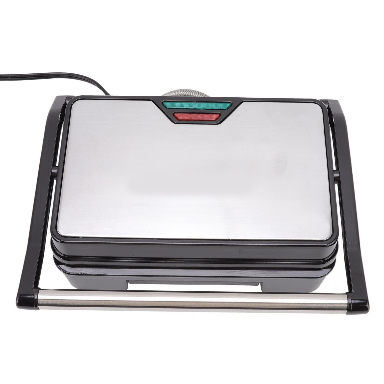 Qinlorgo 850W High Power Panini Press & Breakfast Sandwich Maker - Indoor Grill for Home Kitchen, Perfect for Quick Breakfast, Paninis, Indoor BBQ & More
