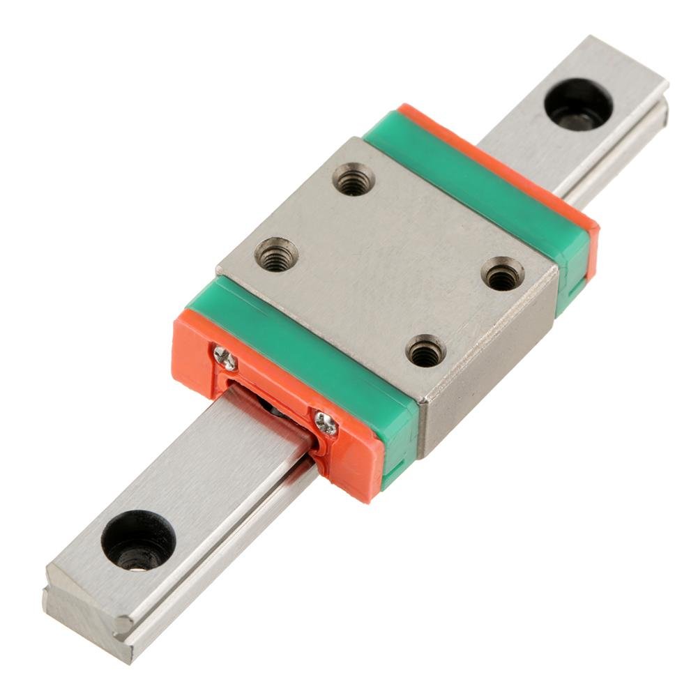7mm Miniature Linear Rail Slide Block - LWL7B for 3D Printer & CNC Machine (55mm) | Precision Motion Guide for DIY Projects & Robotics