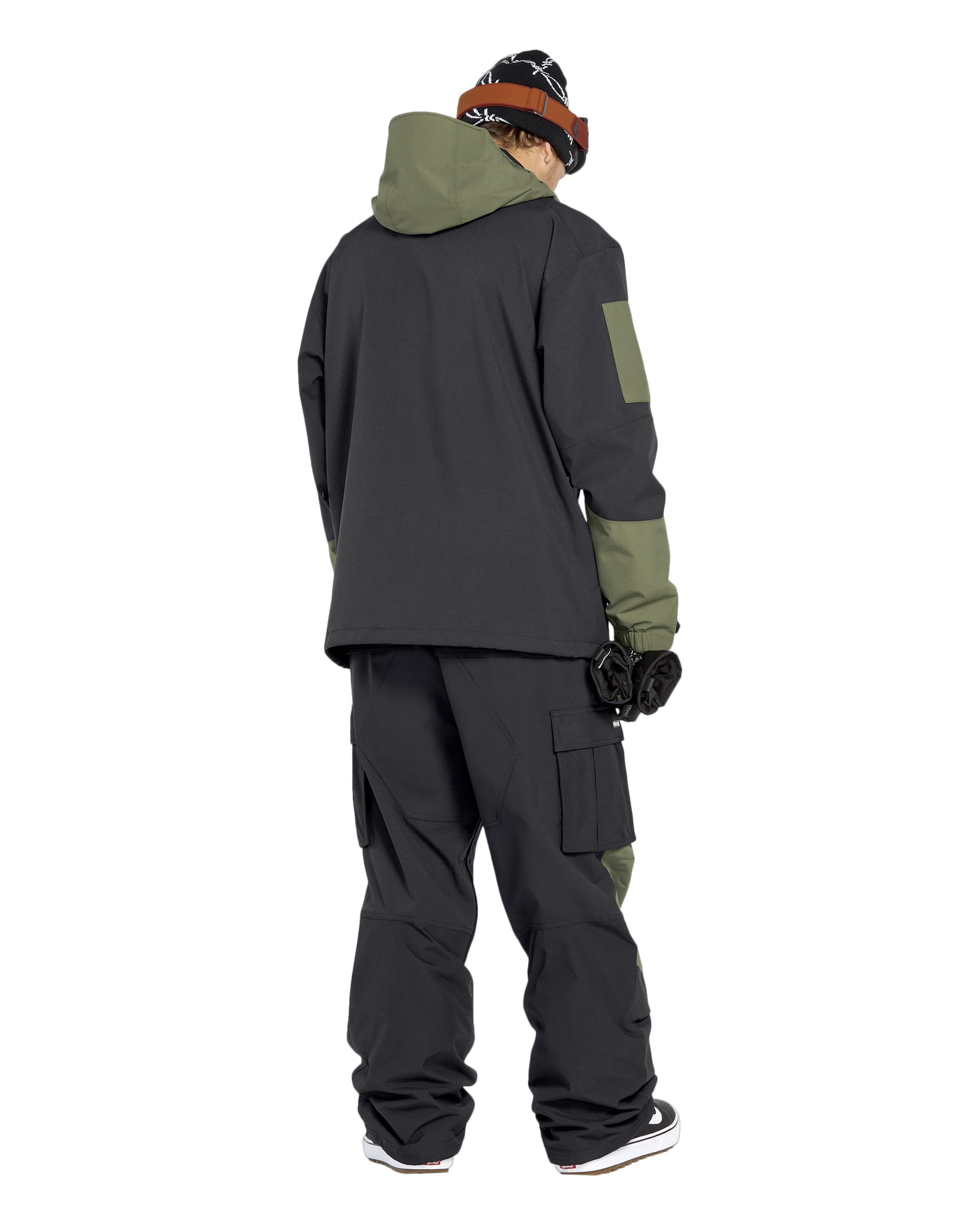 Volcom Men's NWRK Baggy Cargo Snowboard Ski Pants - Waterproof Winter Snow Pants for Skiing, Snowboarding & Outdoor Activities