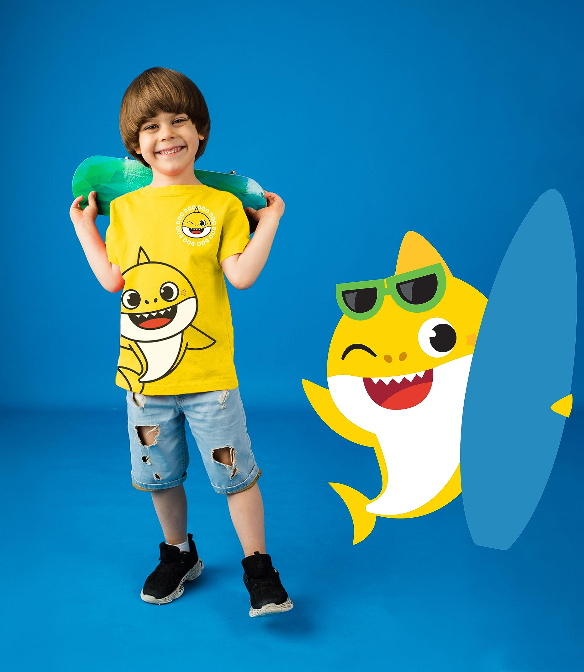Baby Shark Graphic T-Shirt Family Matching Sets - Mommy Daddy Kids Birthday Party Outfits | Toddler Boy Girl Clothes for Family Photos & Theme Parties