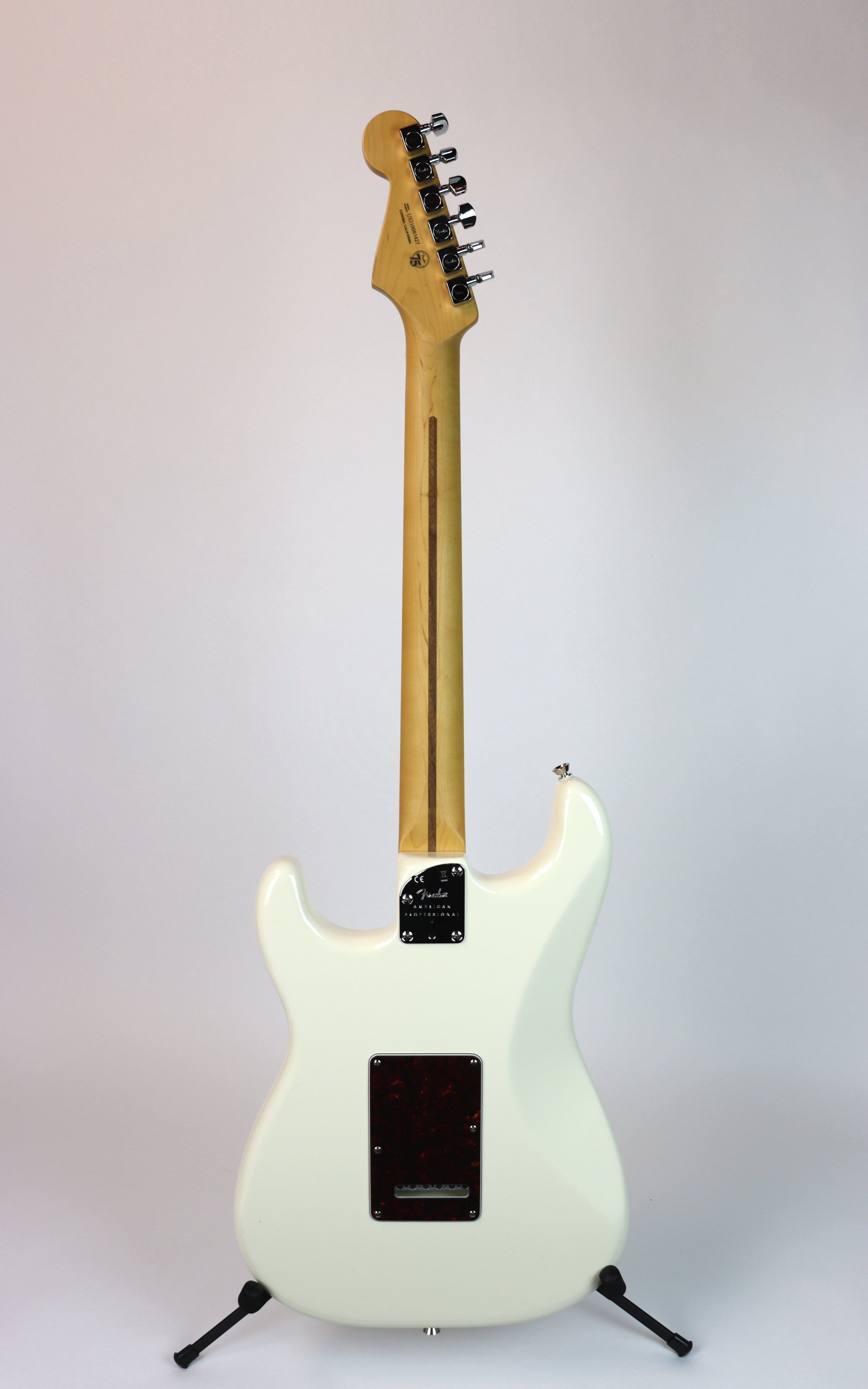 Fender American Professional II Stratocaster RW Olympic White Electric Guitar - Premium Maple Neck, Professional Sound for Stage & Studio