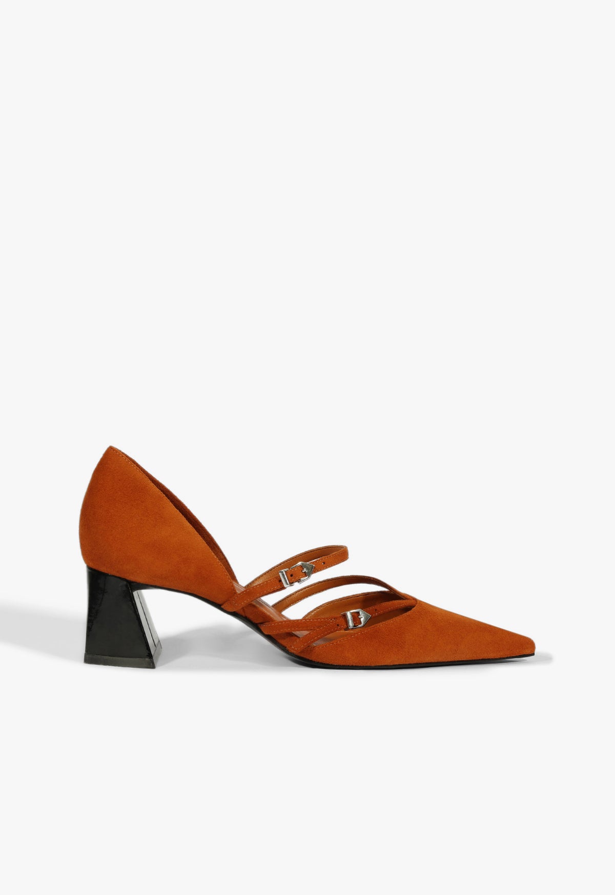 Rue Suede Pump R25 - Mid Heel Height 3