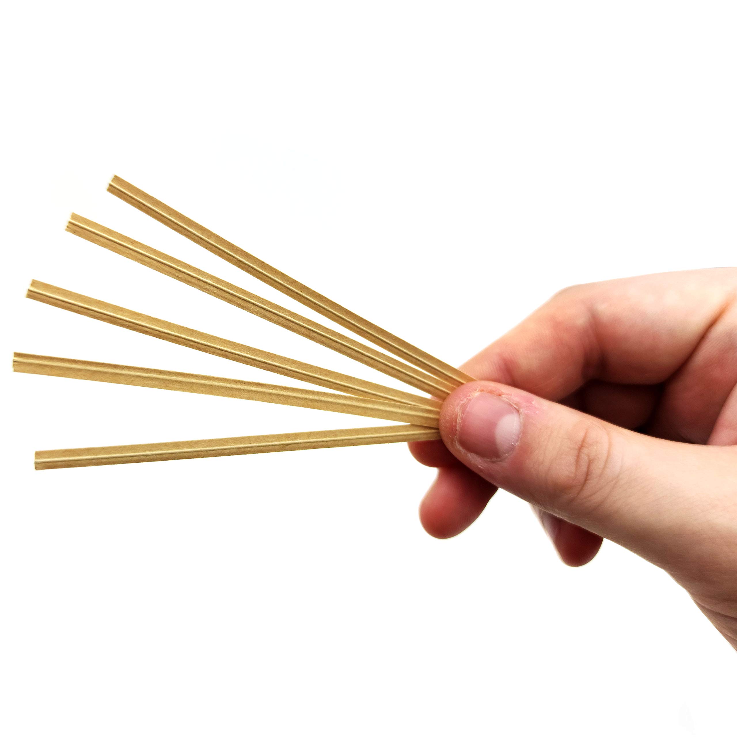 1000 Pcs 4 Inch Kraft Paper Twist Ties for Bakery Packaging, Candy Bags, Gift Wrapping - Eco-Friendly Food Safe Ties for Cookies, Bread, Cakes & Party Favors (Great for Home Baking, Coffee Shops & Retail Stores)