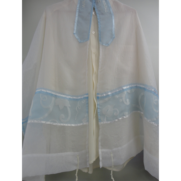 Elegant Women's Prayer Shawl - Premium Bat Mitzvah Tallit for Girls & Women | Perfect for Synagogue, Jewish Ceremonies & Religious Celebrations