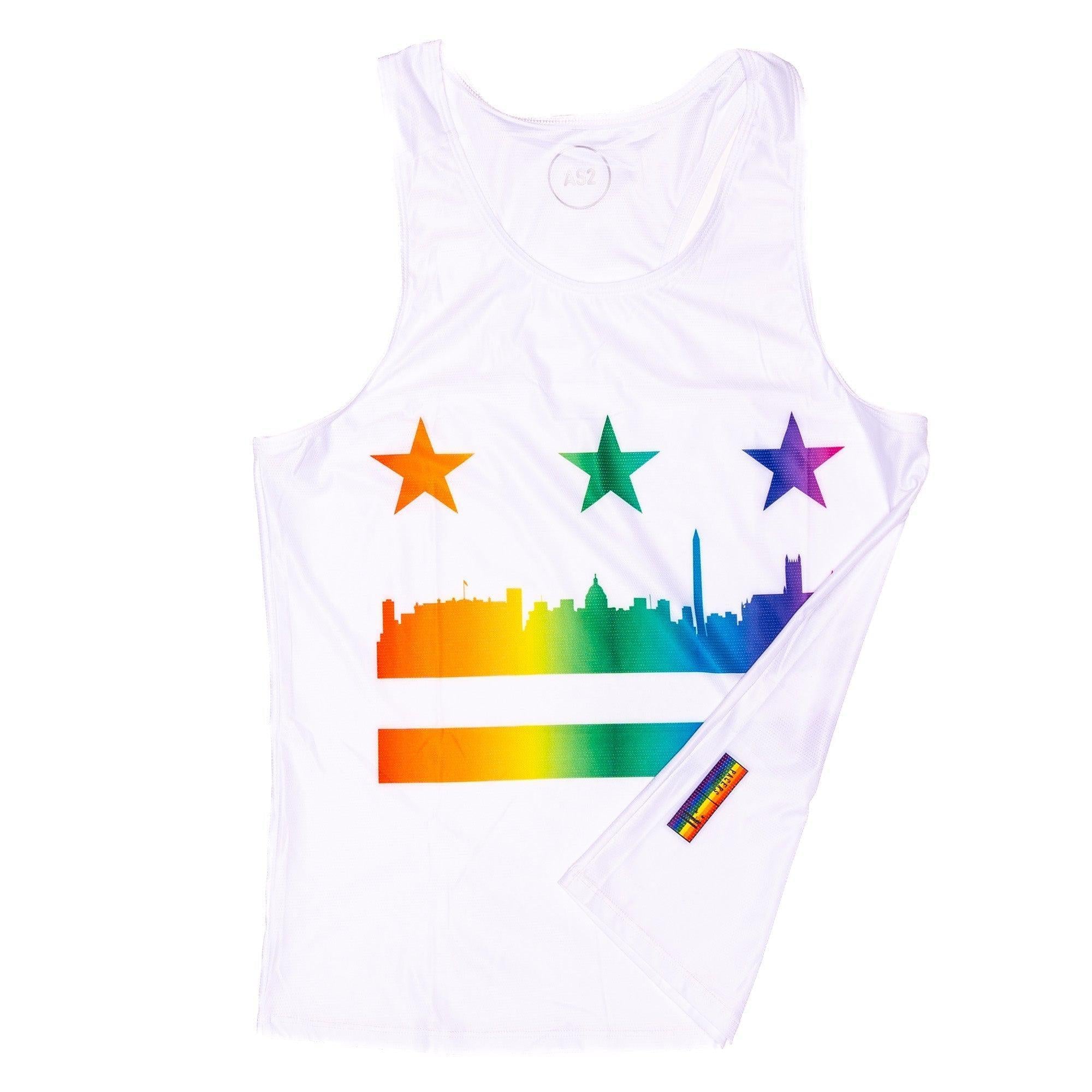 2:02 Pride Singlet - Comfortable & Breathable Running Tank Top for Men & Women - Perfect for Marathons, Workouts & LGBTQ+ Pride Events
