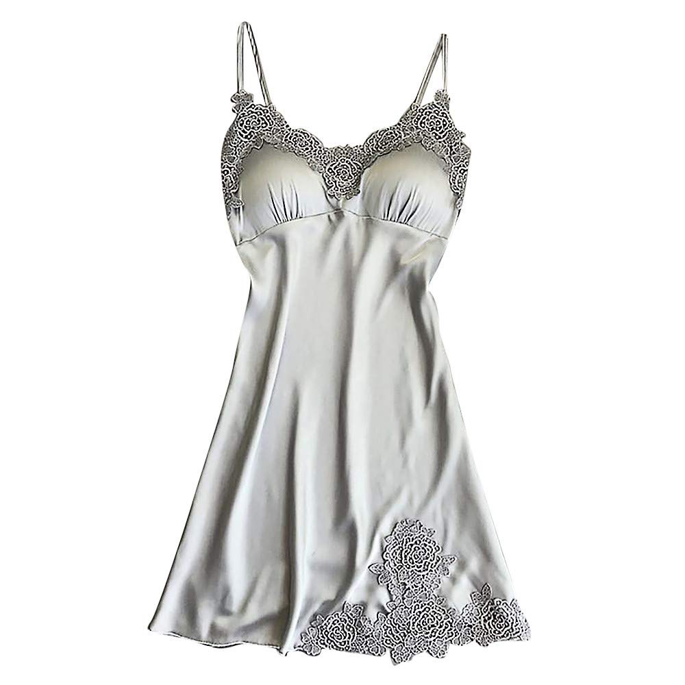 Ghazzi Women's Sexy Lingerie Set - Lace Kimono Robe, Babydoll Bodysuit & Nightgown Sleepwear for Romantic Nights & Special Occasions