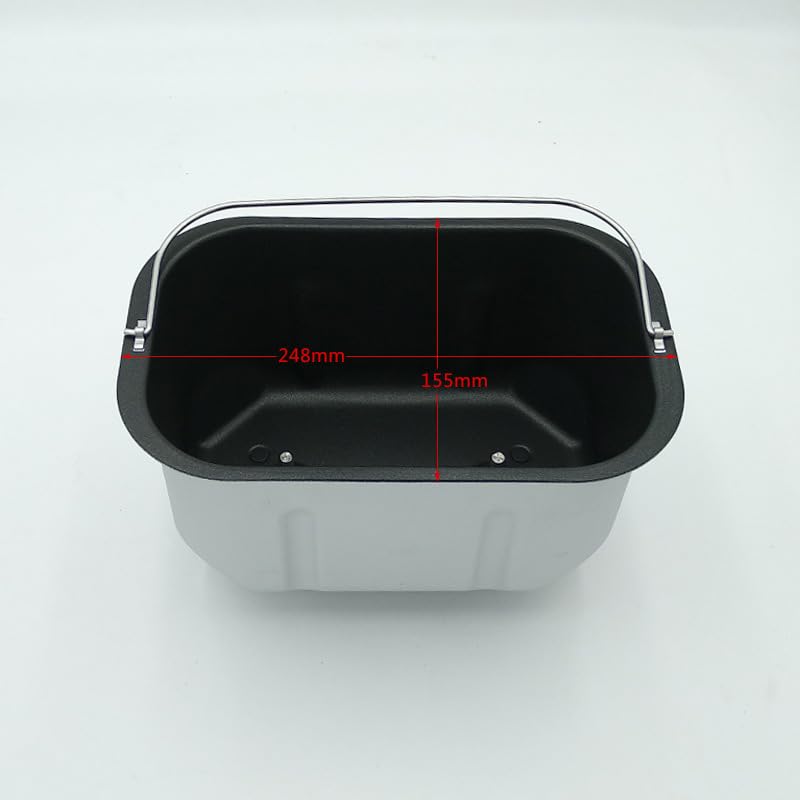 Bread Machine Parts - Replacement Bread Bucket & Inner Metal Pan Accessories Compatible with BM1405/BM1502 Models | Perfect for Home Baking, Bread Making & Machine Maintenance