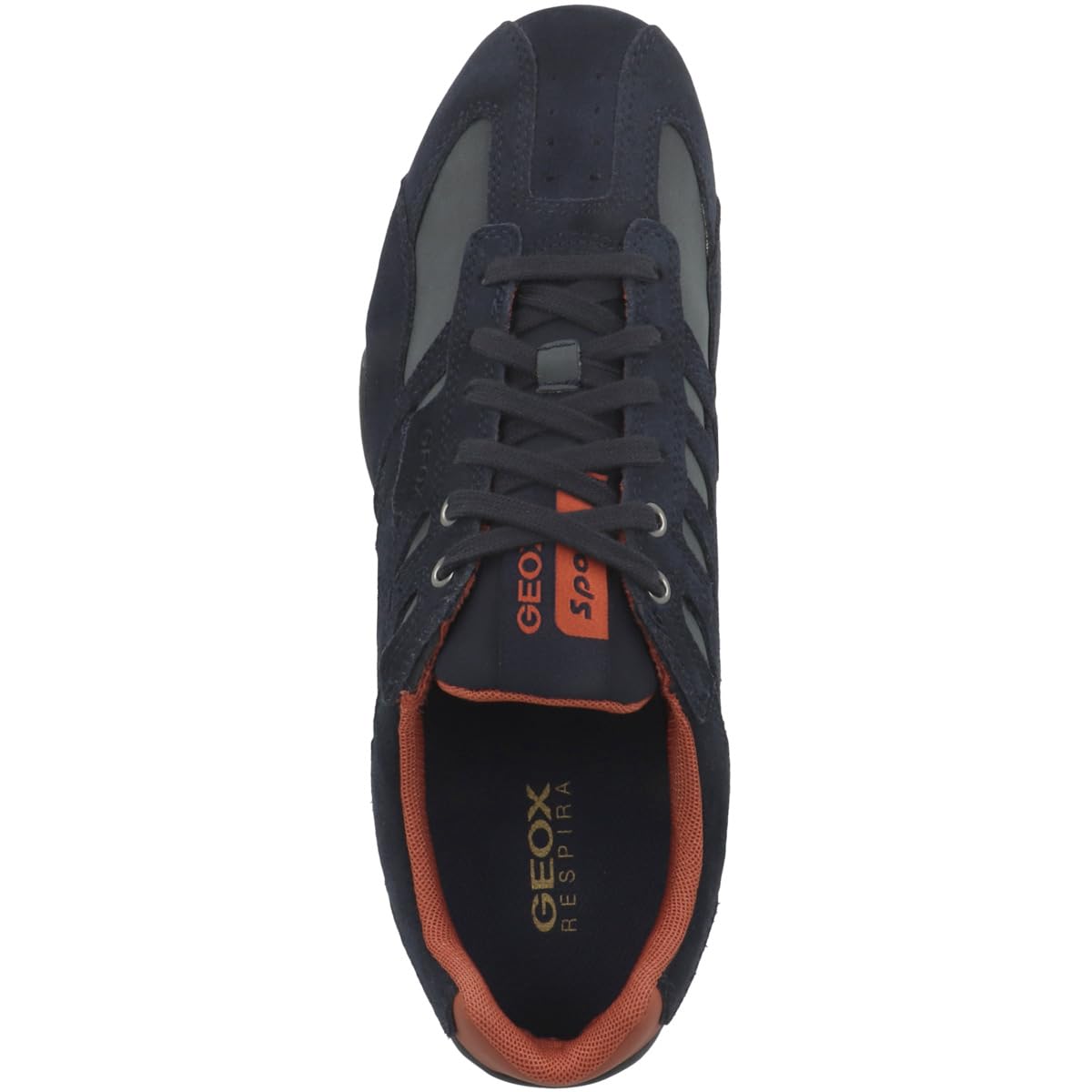 Geox Men's Breathable Low-Top Sneakers - Lightweight Walking & Running Shoes for Men - Perfect for Gym, Workout & Casual Wear