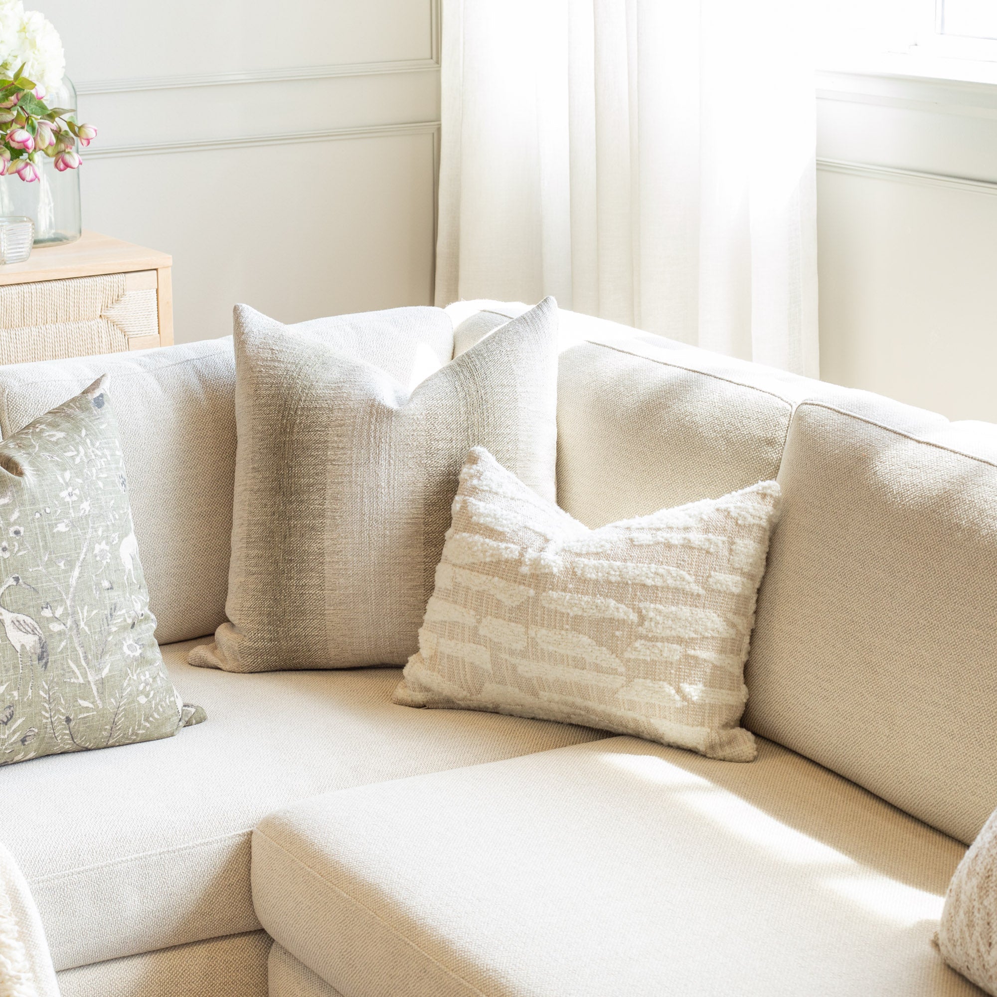 Premium Cream Canvas Fabric by Ridgley - Heavy Duty Upholstery & DIY Craft Material for Home Decor, Furniture, Bags & More