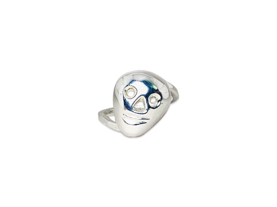 Gothic Skull Ring for Women - 925 Sterling Silver Handmade Jewelry - Unique Gothic Style Accessory for Halloween, Punk Fashion & Gift Giving