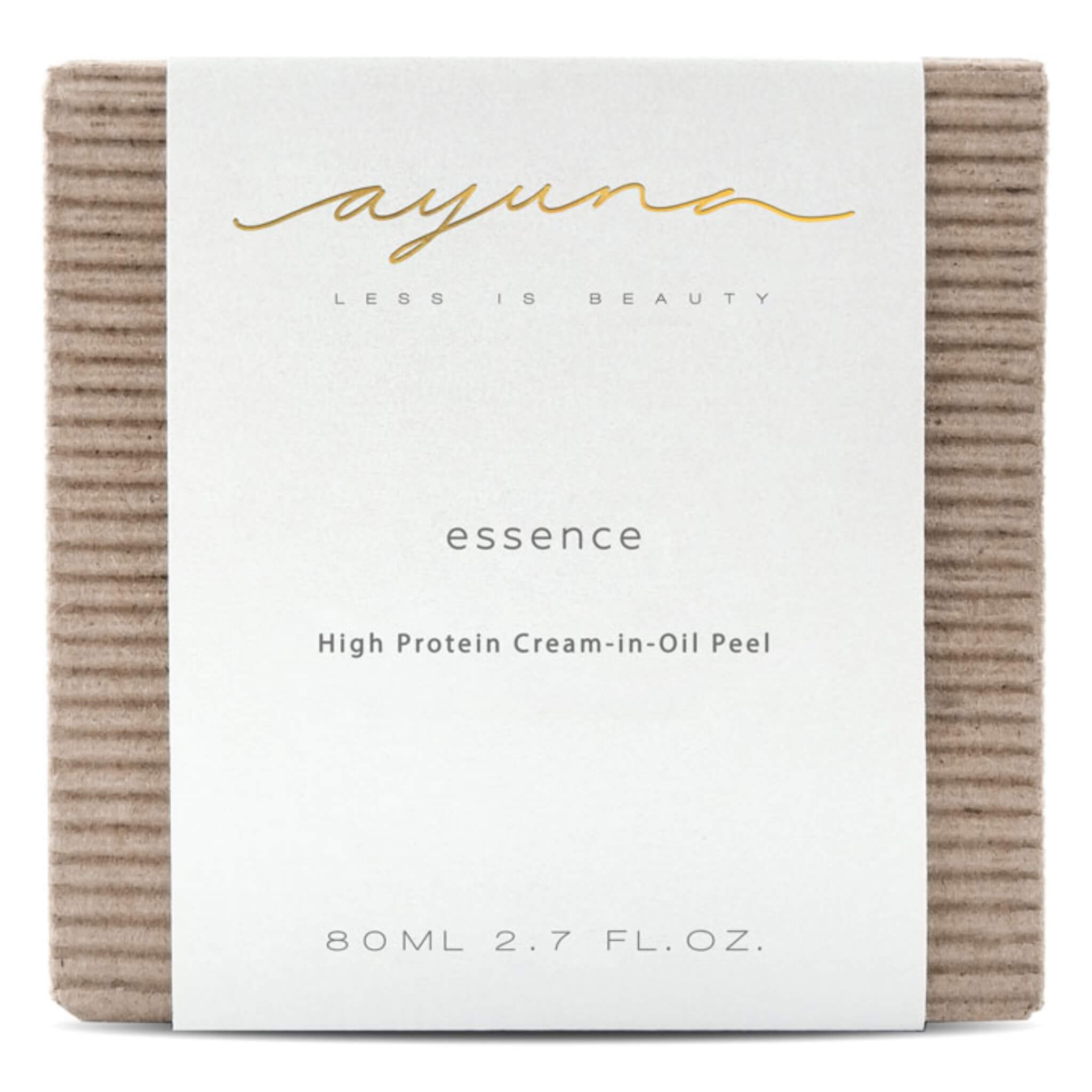 Essence High Protein Cream in Oil Peel - Nourishing & Hydrating Facial Treatment for Dry & Sensitive Skin | Perfect for Nighttime Skincare & Anti-Aging Routine