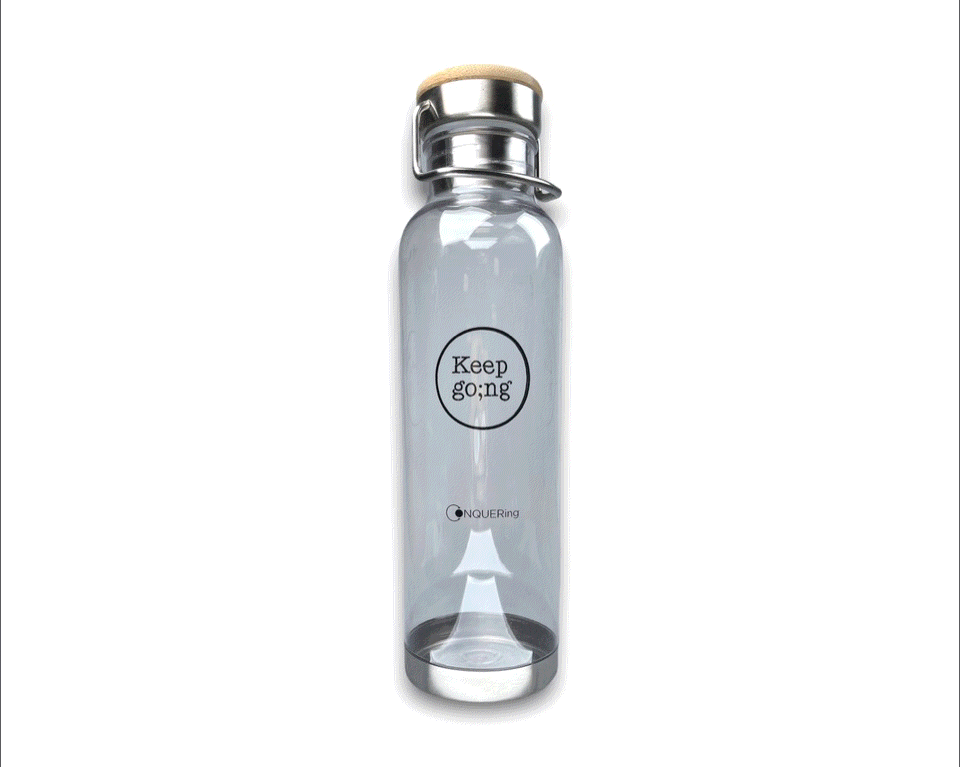 Conquering Magic Water Bottle - Leak Proof, Insulated Stainless Steel Bottle for Gym, Hiking & Travel - Keeps Drinks Hot & Cold for 24 Hours