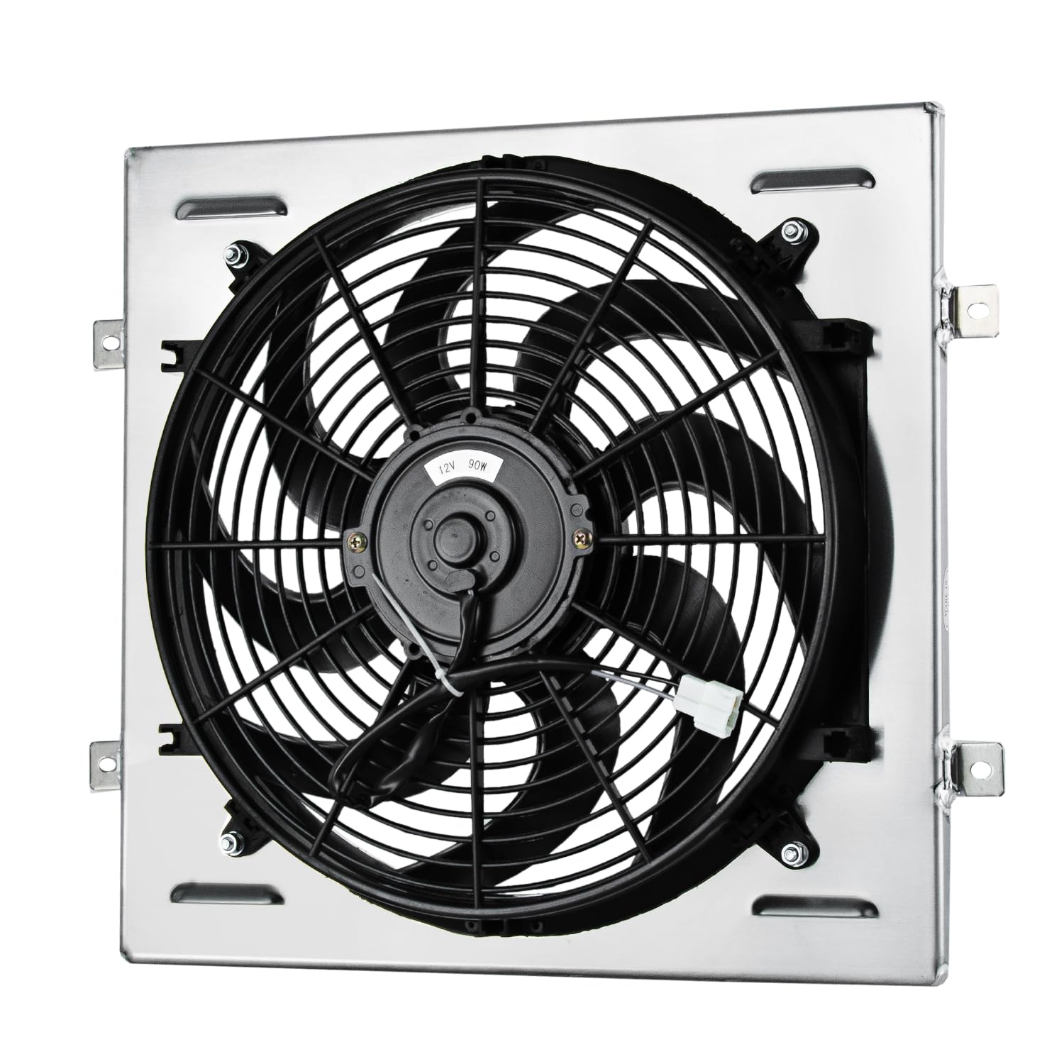 251 Aluminum Radiator Shroud Fan Relay for 1960-1966 Ford Mustang, Falcon, Ranchero, Econoline & Mercury Comet - Compatible with 2.4L-7.0L L6/V8 Engines - Perfect for Cooling System Upgrades & Classic Car Restoration