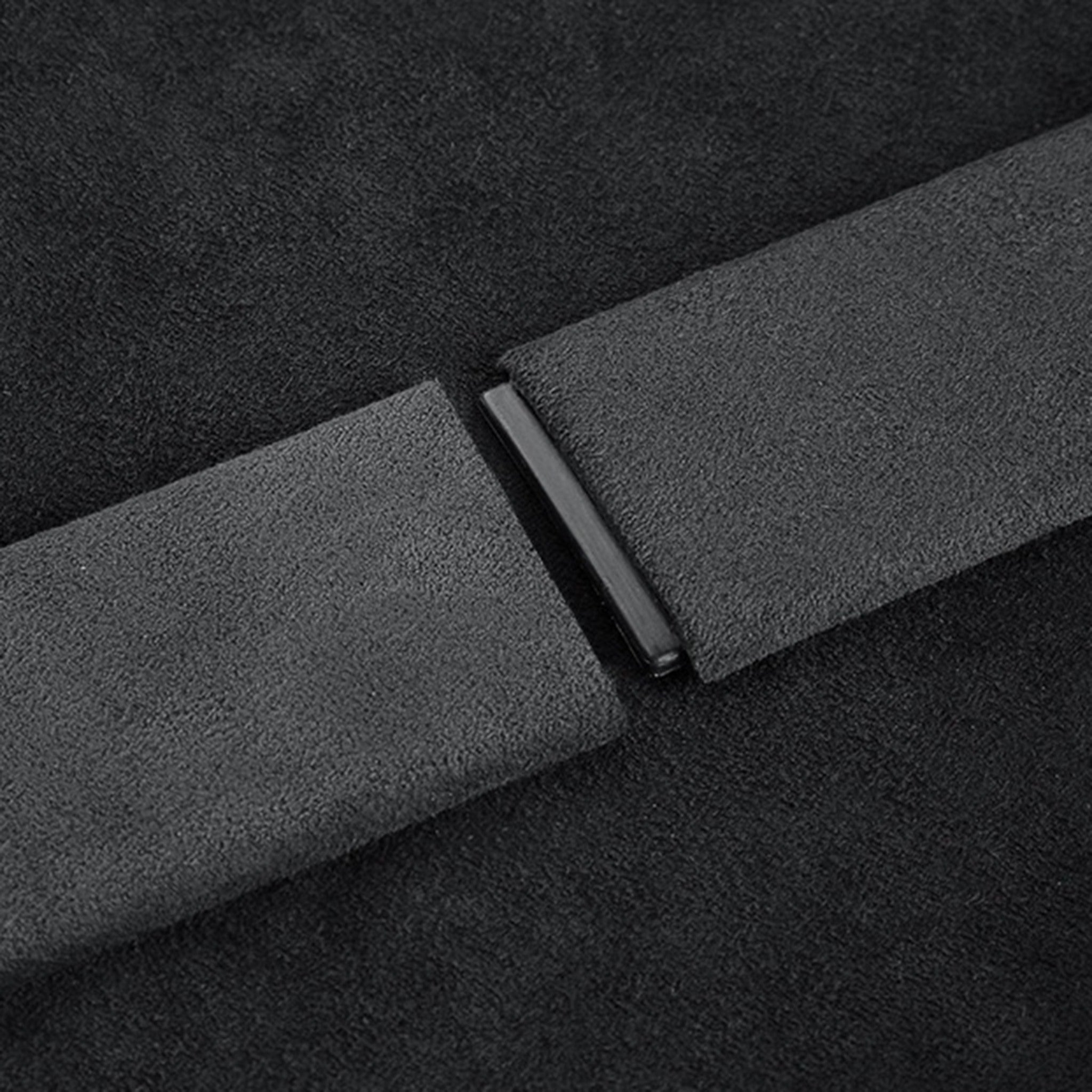 Tesla Alcantara Dash Trim Cover for 2024+ Model 3 Highland & 2025+ Model Y Juniper - Premium Interior Upgrade (2-Piece Set) - Perfect for Luxury Car Protection & Stylish Enhancement