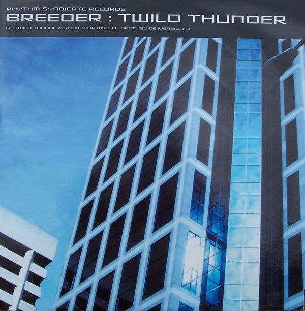 Breeder – Twilo Thunder Rhythm Syndicate Records RHYSYN002 | Electronic Dance Music Vinyl Record for DJs & Music Collectors | Perfect for Nightclubs & Home DJ Sets