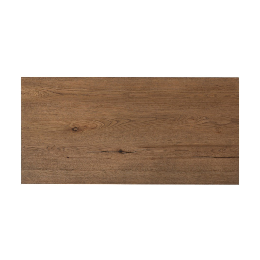 Eaton 5-Drawer Dresser - Amber Oak Resin Wooden Chest of Drawers for Bedroom Storage & Organization | Perfect for Home, Dorm, or Guest Room