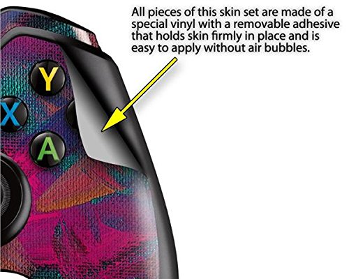WraptorSkinz Vinyl Skin Wrap for XBOX One Original Wireless Controller - Custom Decal Design with Brush Stroke Art - Perfect for Gaming, Personalization & Protection
