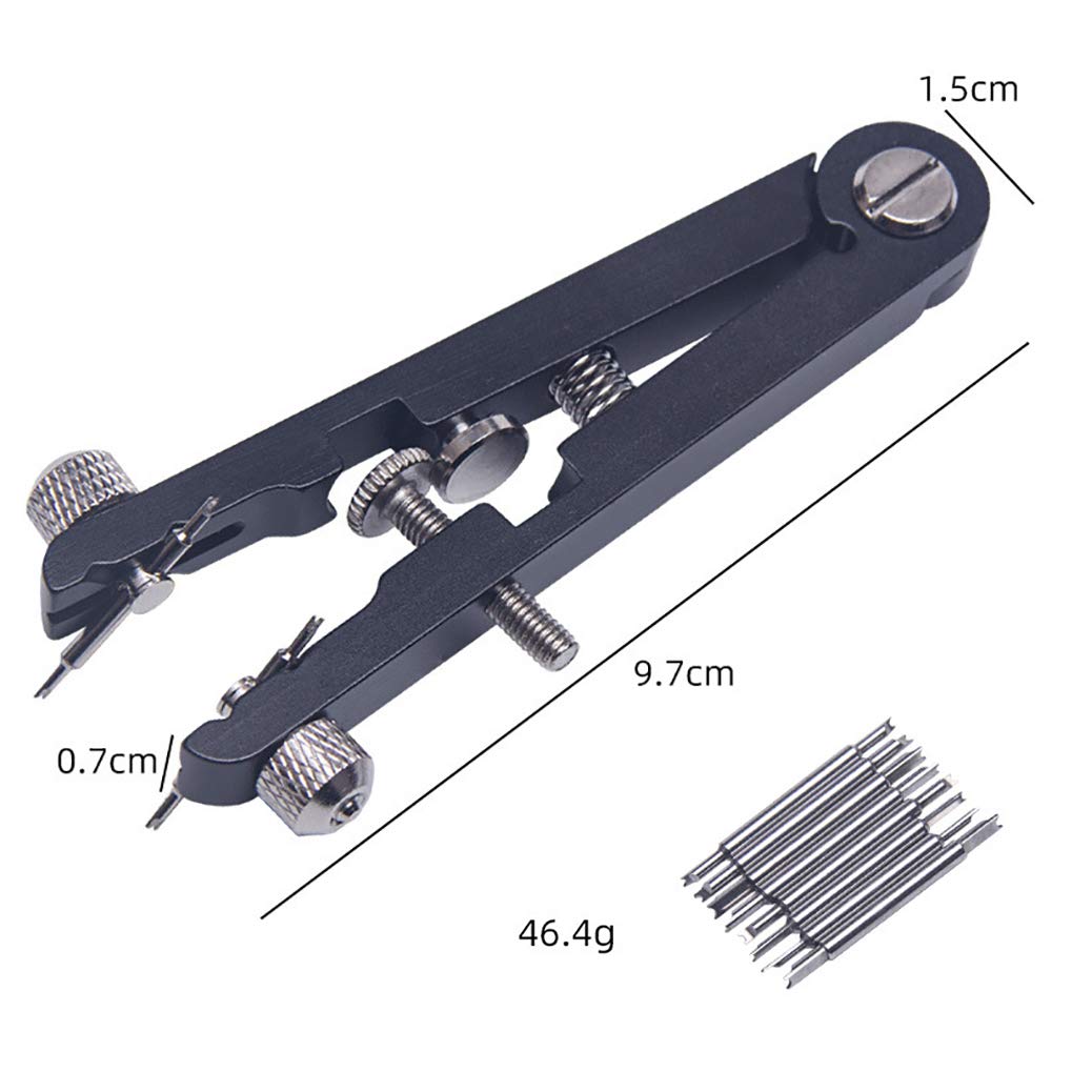 Stainless Steel Watch Bracelet Remover Tool Kit for Watch Repair & Strap Adjustment